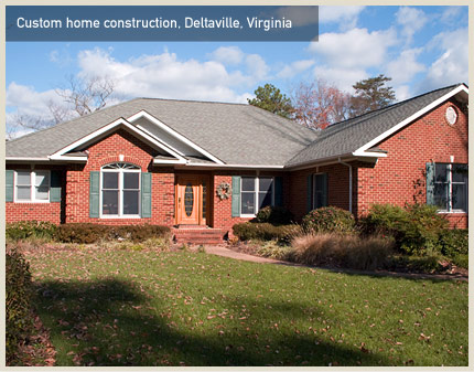 Custom home construction, Deltaville, VA