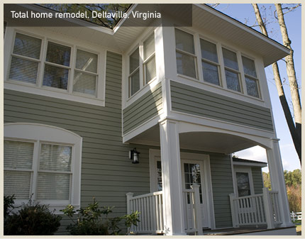 Total home remodel, Deltaville, VA